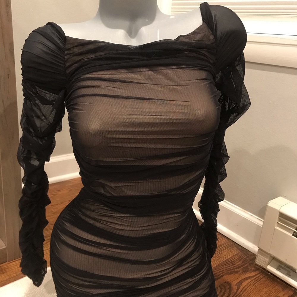 Bebe black dress